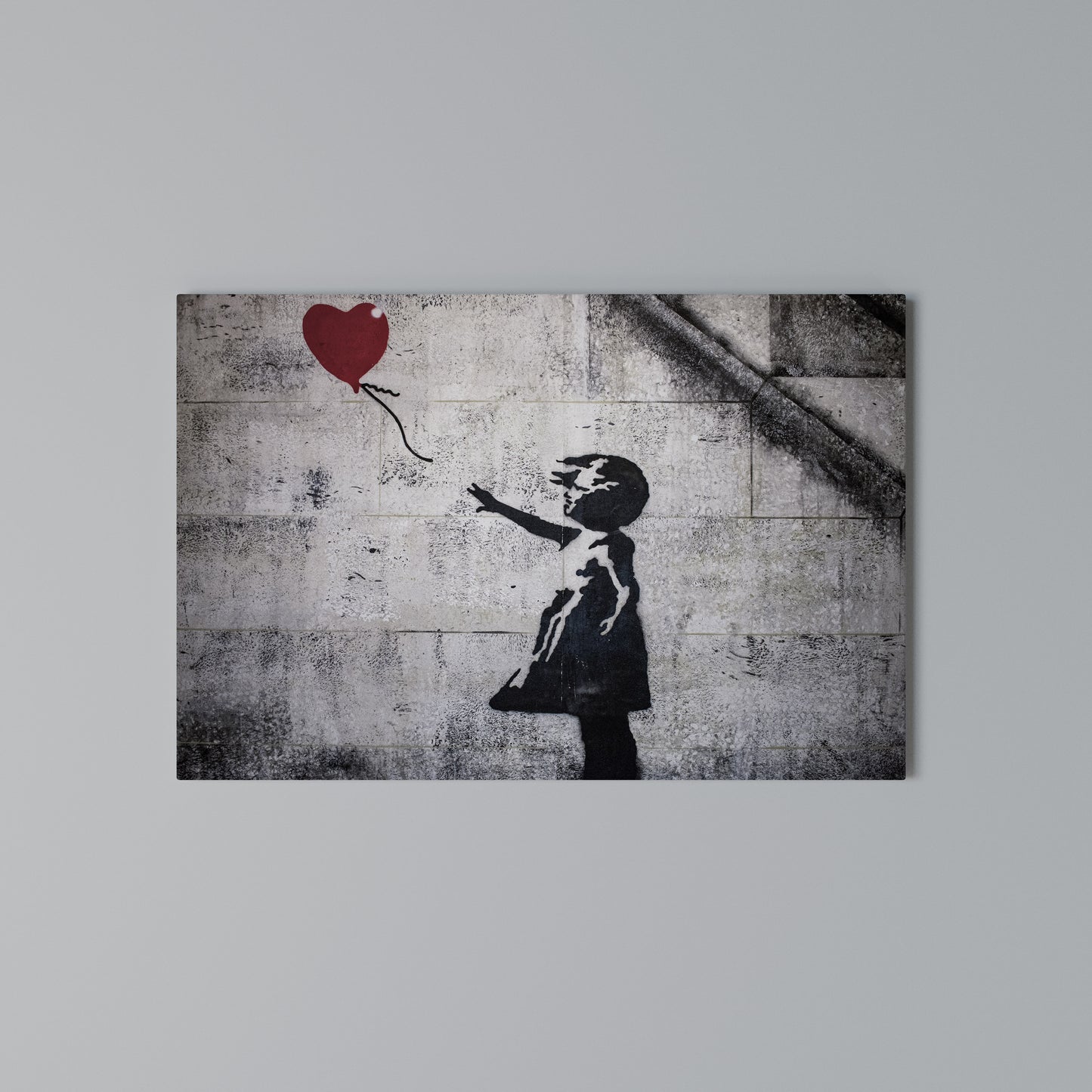 BALLON GIRL (BANKSY) Horizontal Canvas Print