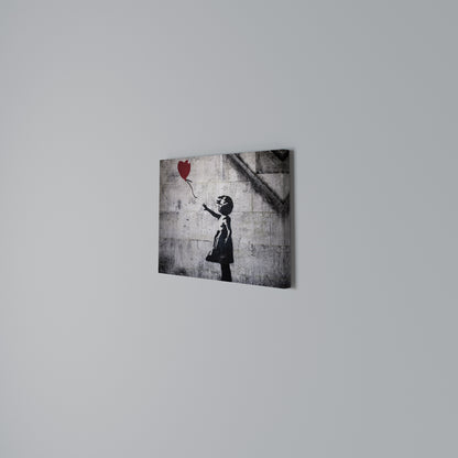 BALLON GIRL (BANKSY) Horizontal Canvas Print