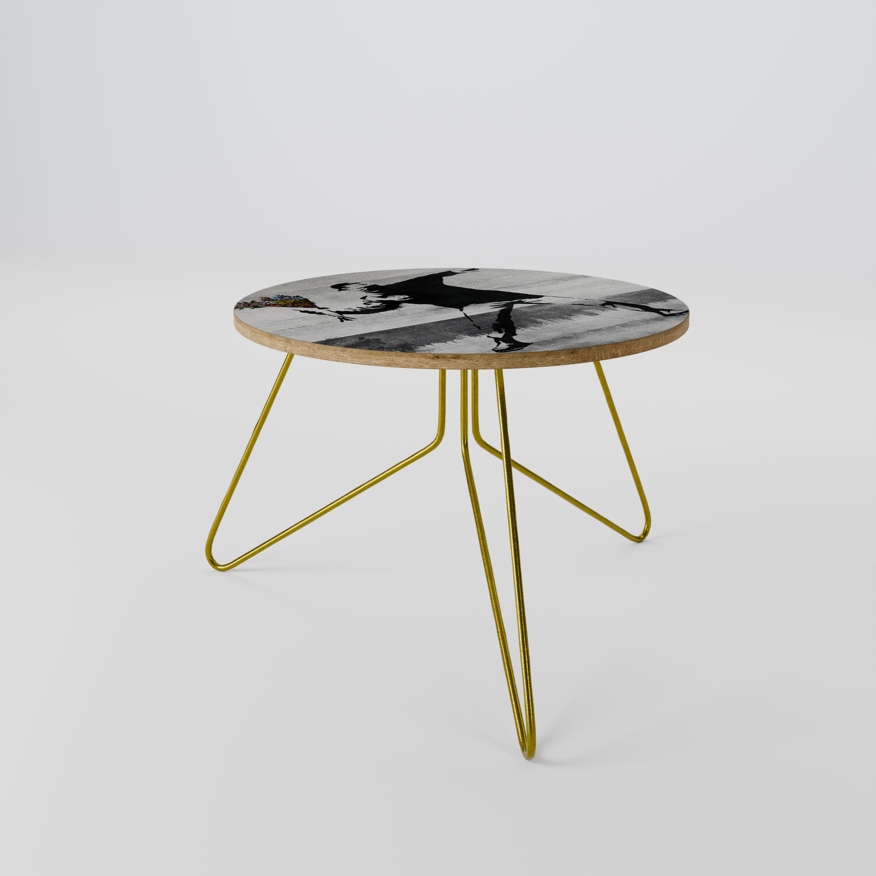 FLOWER BOMBER (BANKSY) Coffee Table