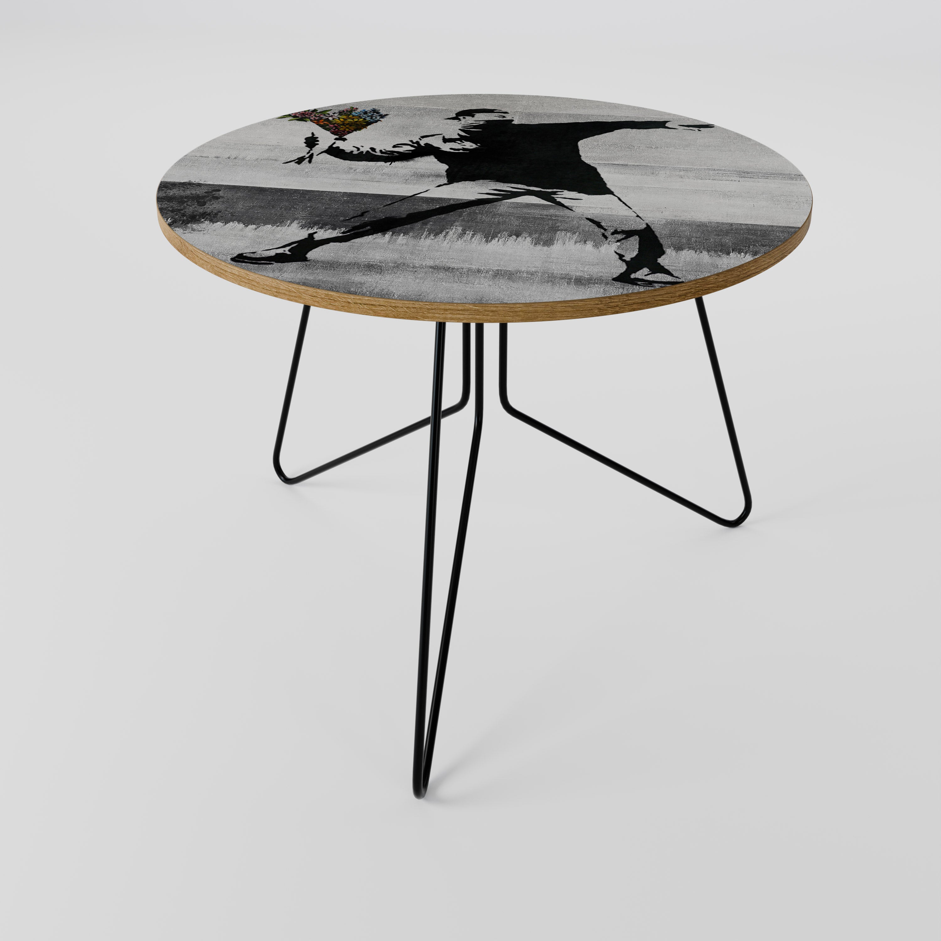 FLOWER BOMBER (BANKSY) Coffee Table