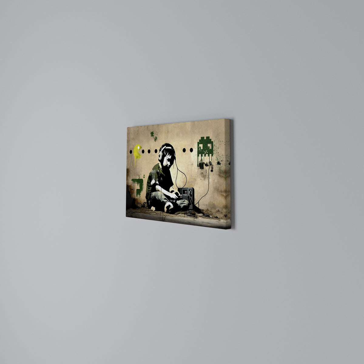 VIRTUAL RETRO REVIVAL Horizontal Canvas Print