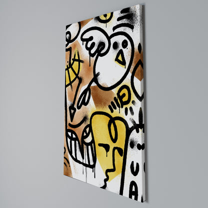 URBAN CANVAS Vertical Canvas Print
