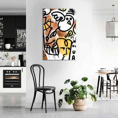 URBAN CANVAS Vertical Canvas Print