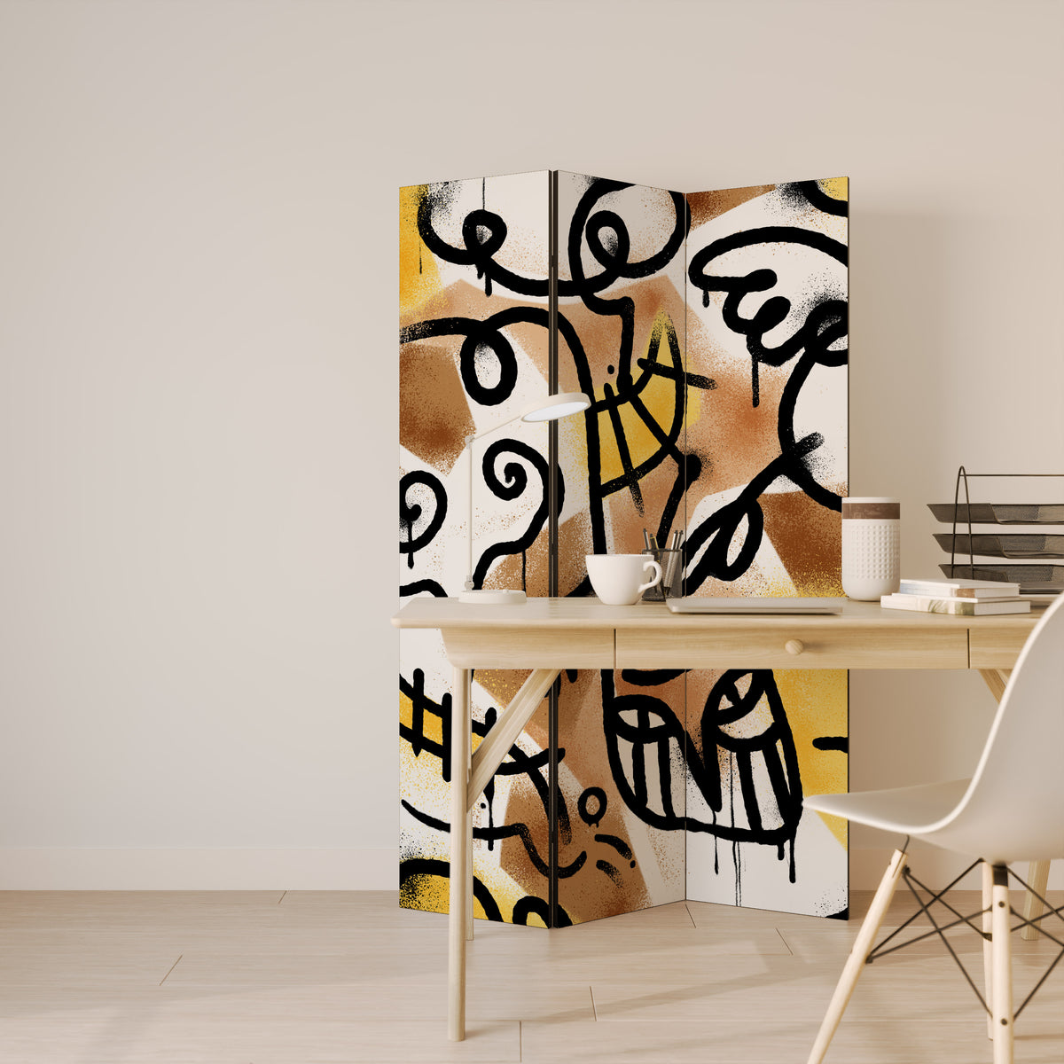 URBAN CANVAS 3dílný paraván