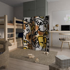 URBAN CANVAS 4dílný paraván