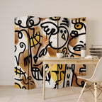 URBAN CANVAS 5-Panel Room Divider