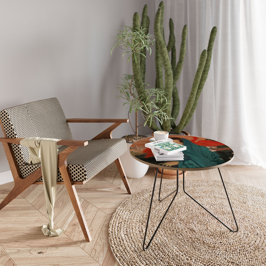 YOUNG WOMAN WITH IBIS Coffee Table