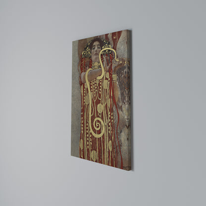 HYGIEIA BY KLIMT Vertical Canvas Print