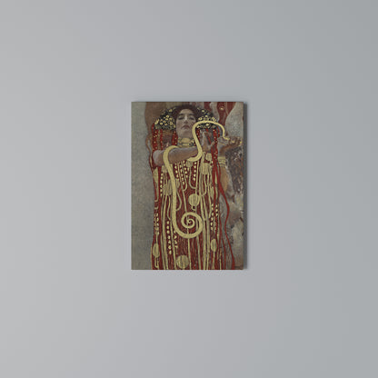 HYGIEIA BY KLIMT Vertical Canvas Print