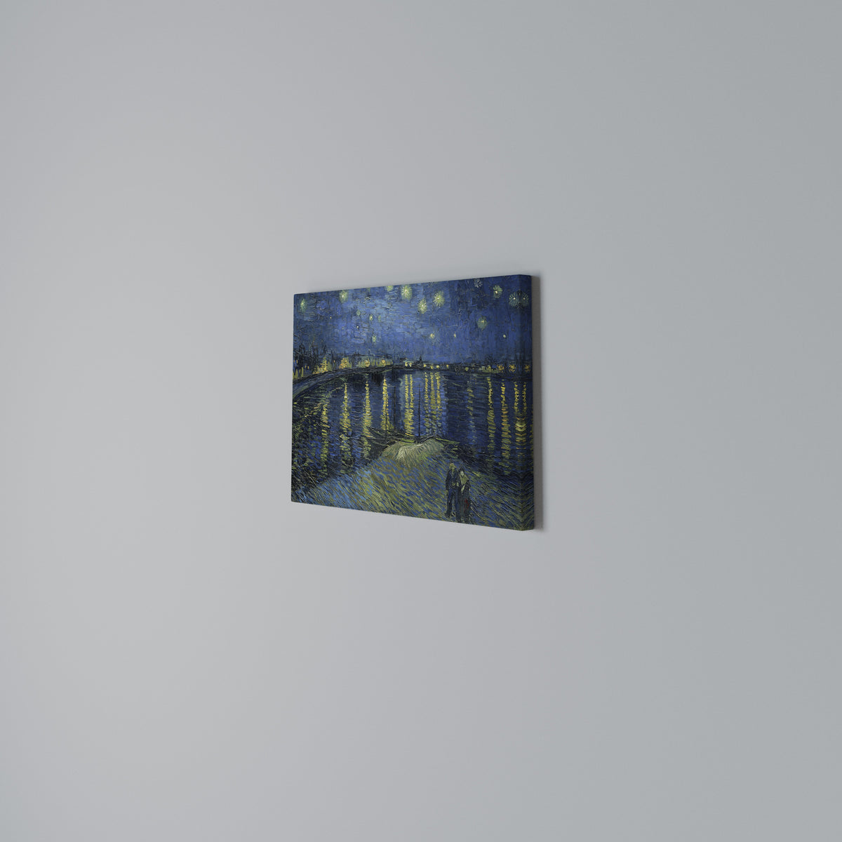 STARRY NIGHT OVER THE RHONE Horizontal Canvas Print