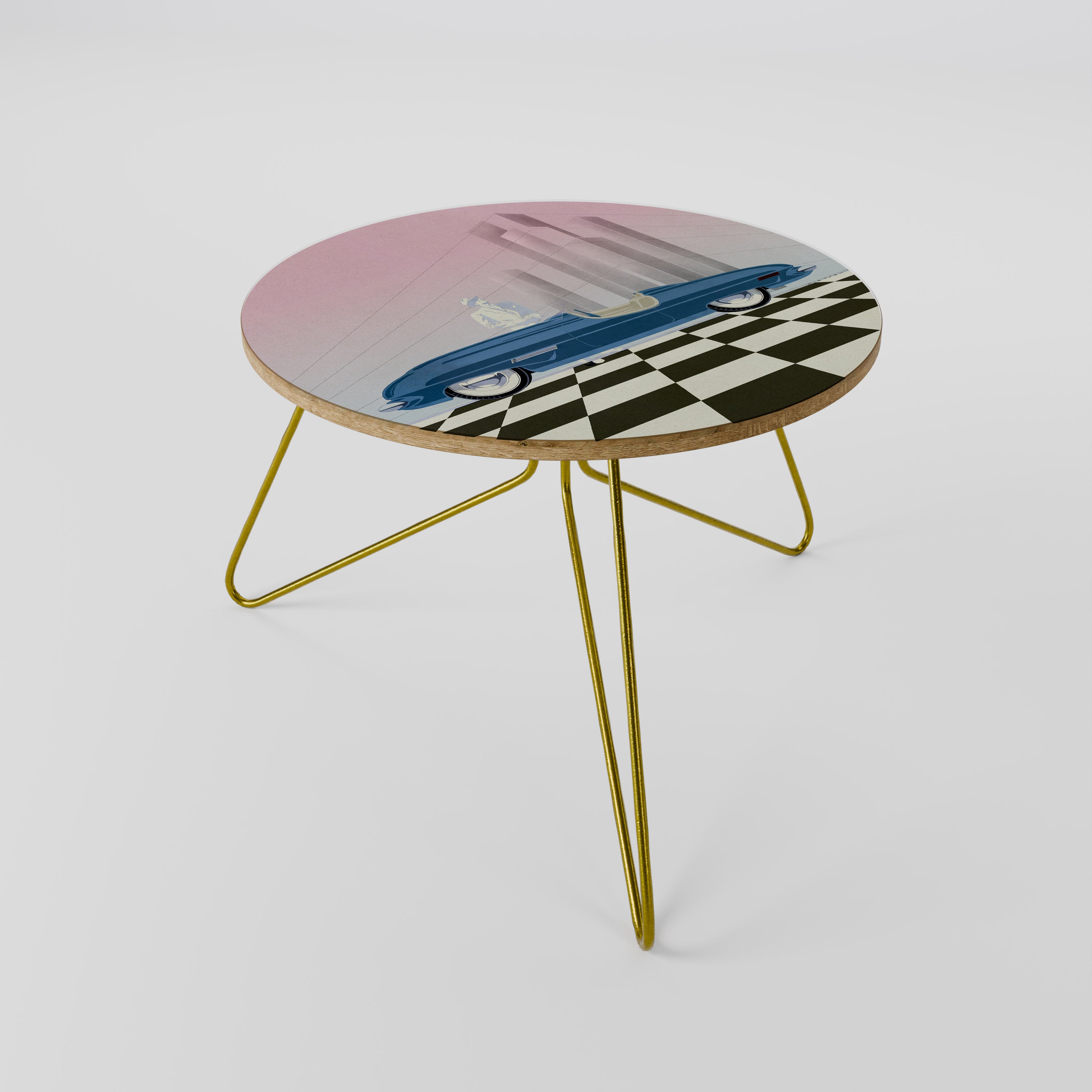 BLUE ROADSTER Coffee Table