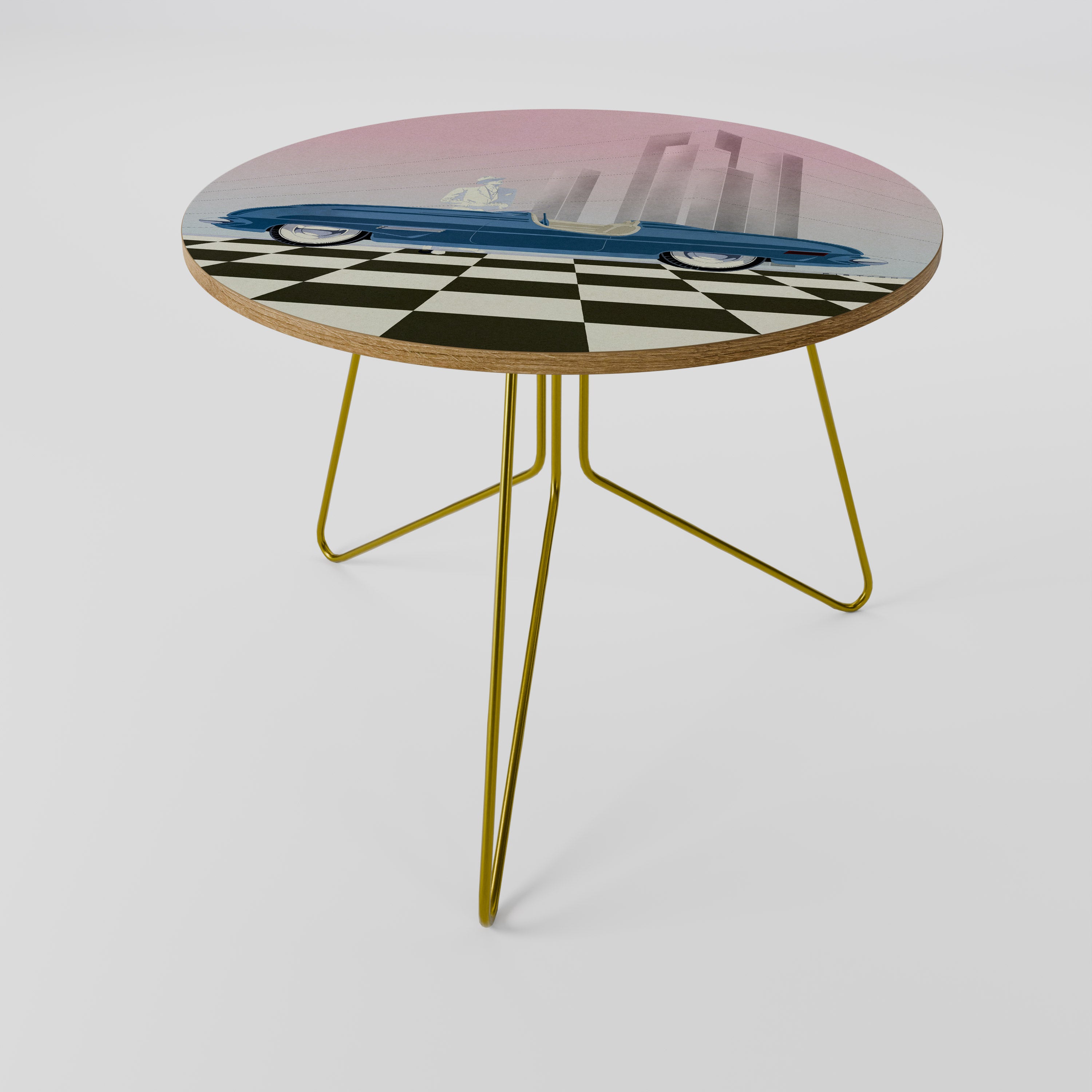 BLUE ROADSTER Coffee Table