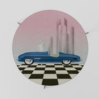 BLUE ROADSTER Coffee Table