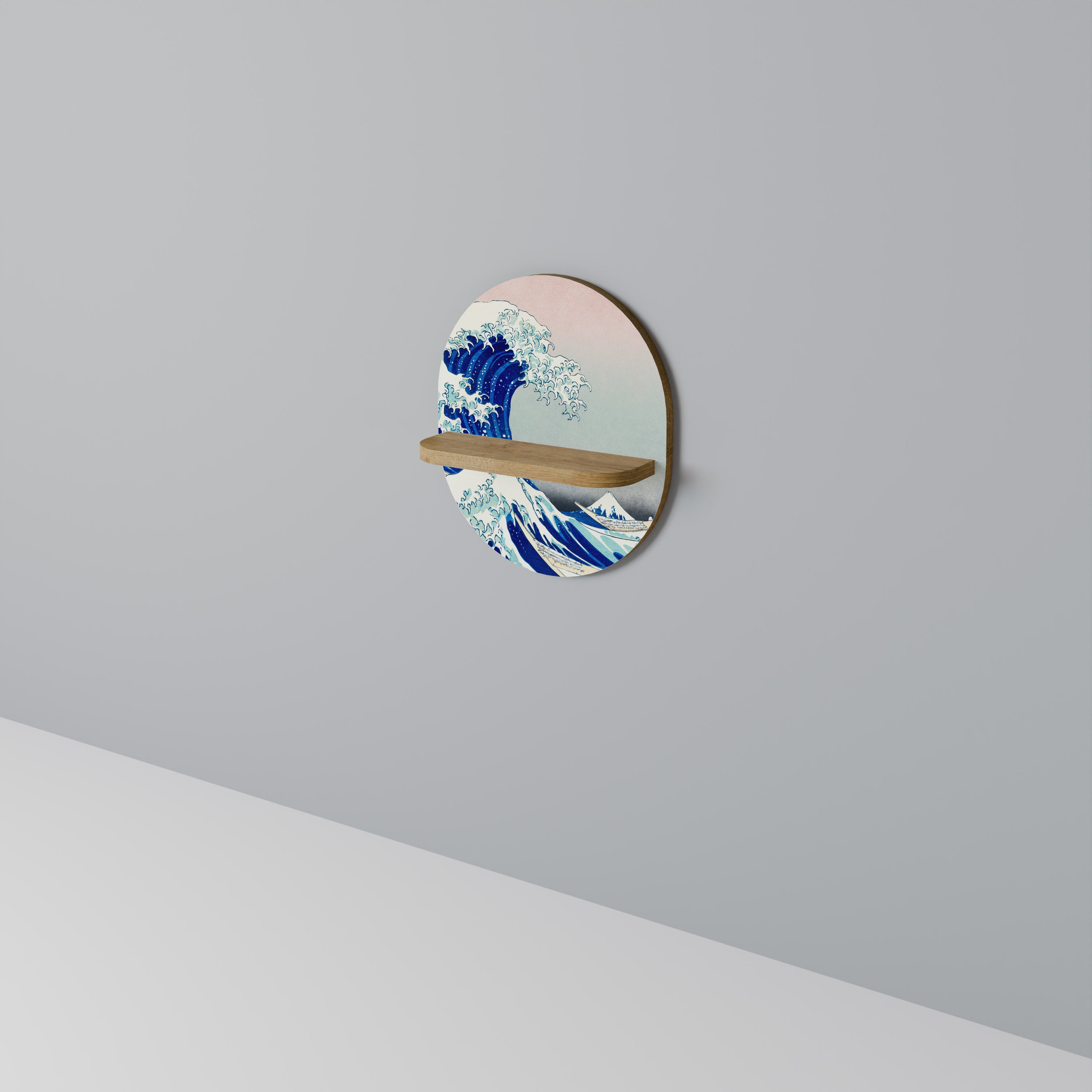 THE GREAT WAVE Art Shelf