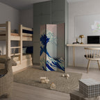 THE GREAT WAVE 3dílný paraván