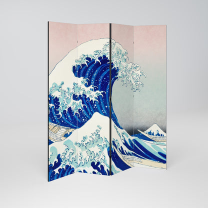 THE GREAT WAVE 4dílný paraván