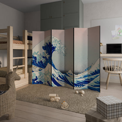 THE GREAT WAVE 6dílný paraván
