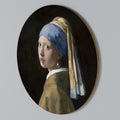 GIRL WITH A PEARL EARING Round Wall Art