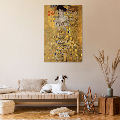 PORTRAIT OF ADELE Vertical Canvas Print