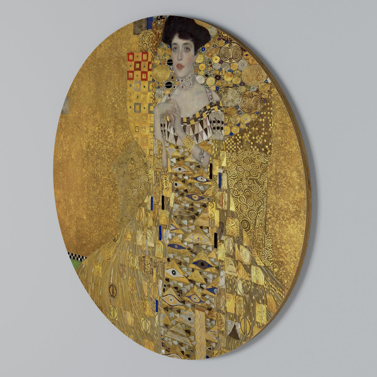 PORTRAIT OF ADELE Kulatá nástěnná dekorace