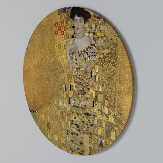 PORTRAIT OF ADELE Kulatá nástěnná dekorace