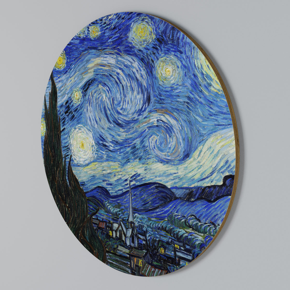 STARRY NIGHT Kulatá nástěnná dekorace
