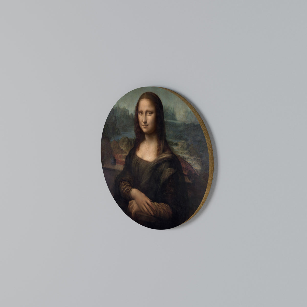 MONA LISA Kulatá nástěnná dekorace