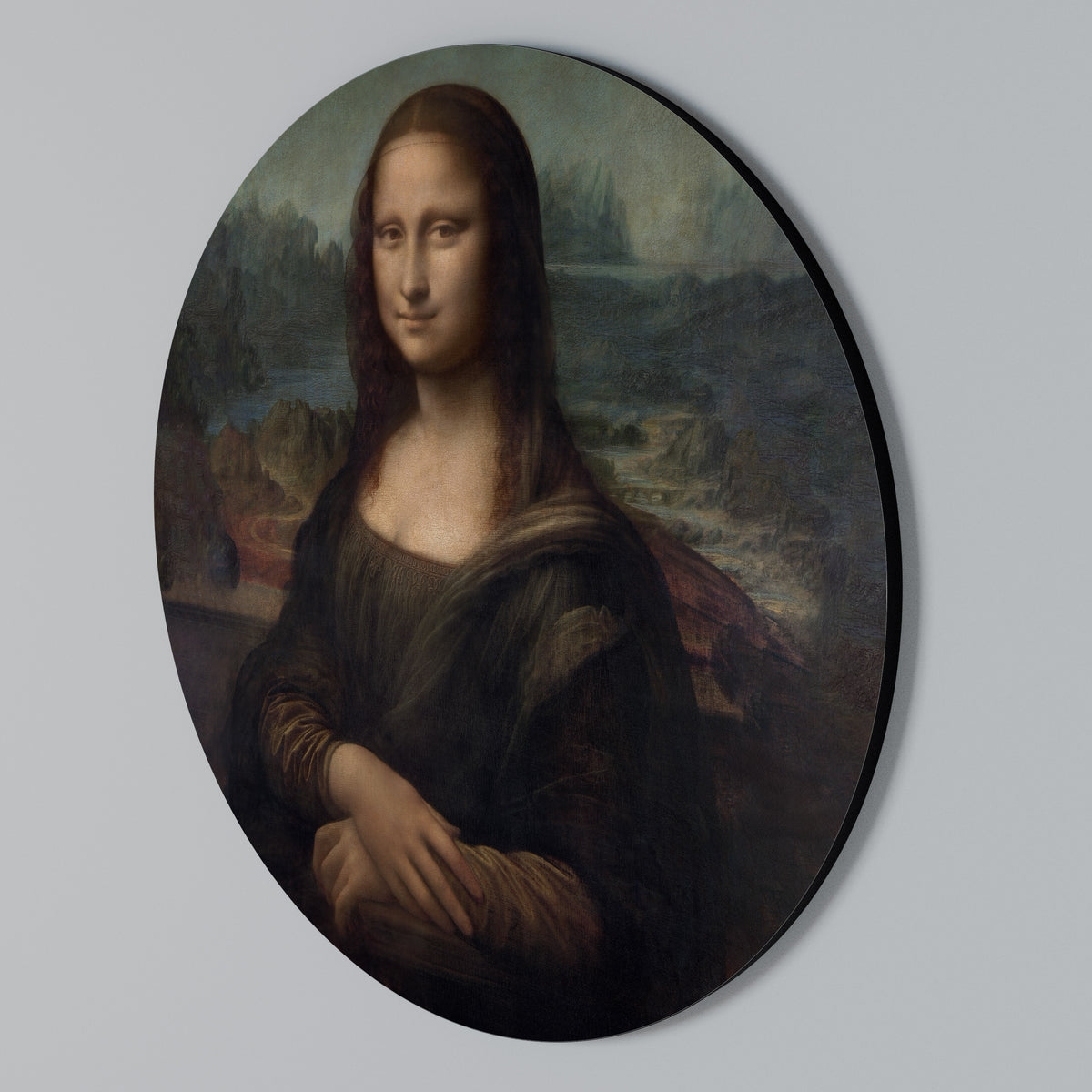 MONA LISA Kulatá nástěnná dekorace