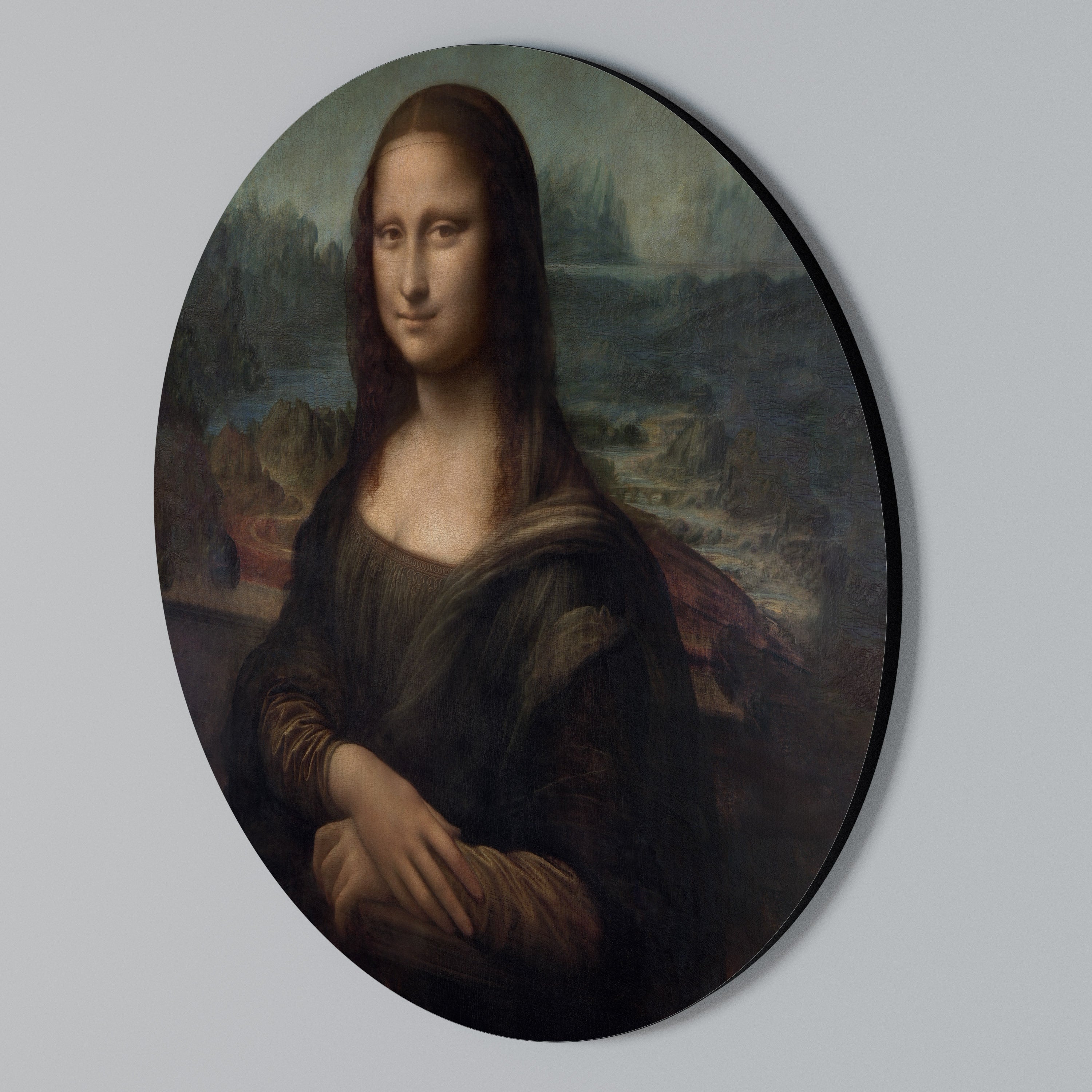 MONA LISA Round Wall Art