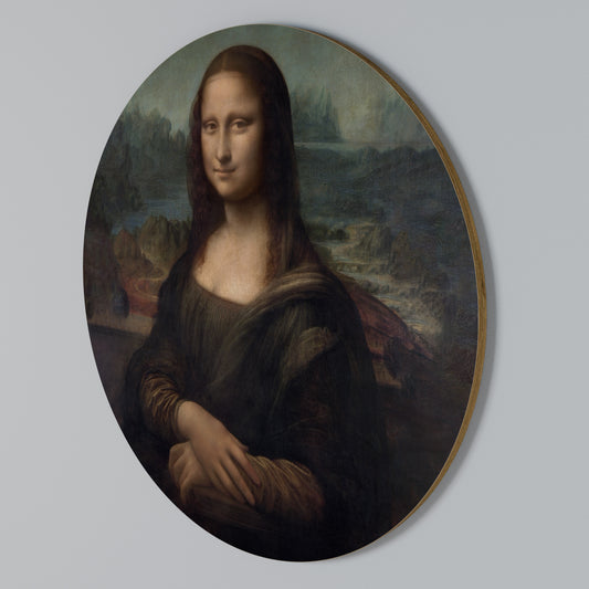 MONA LISA Kulatá nástěnná dekorace