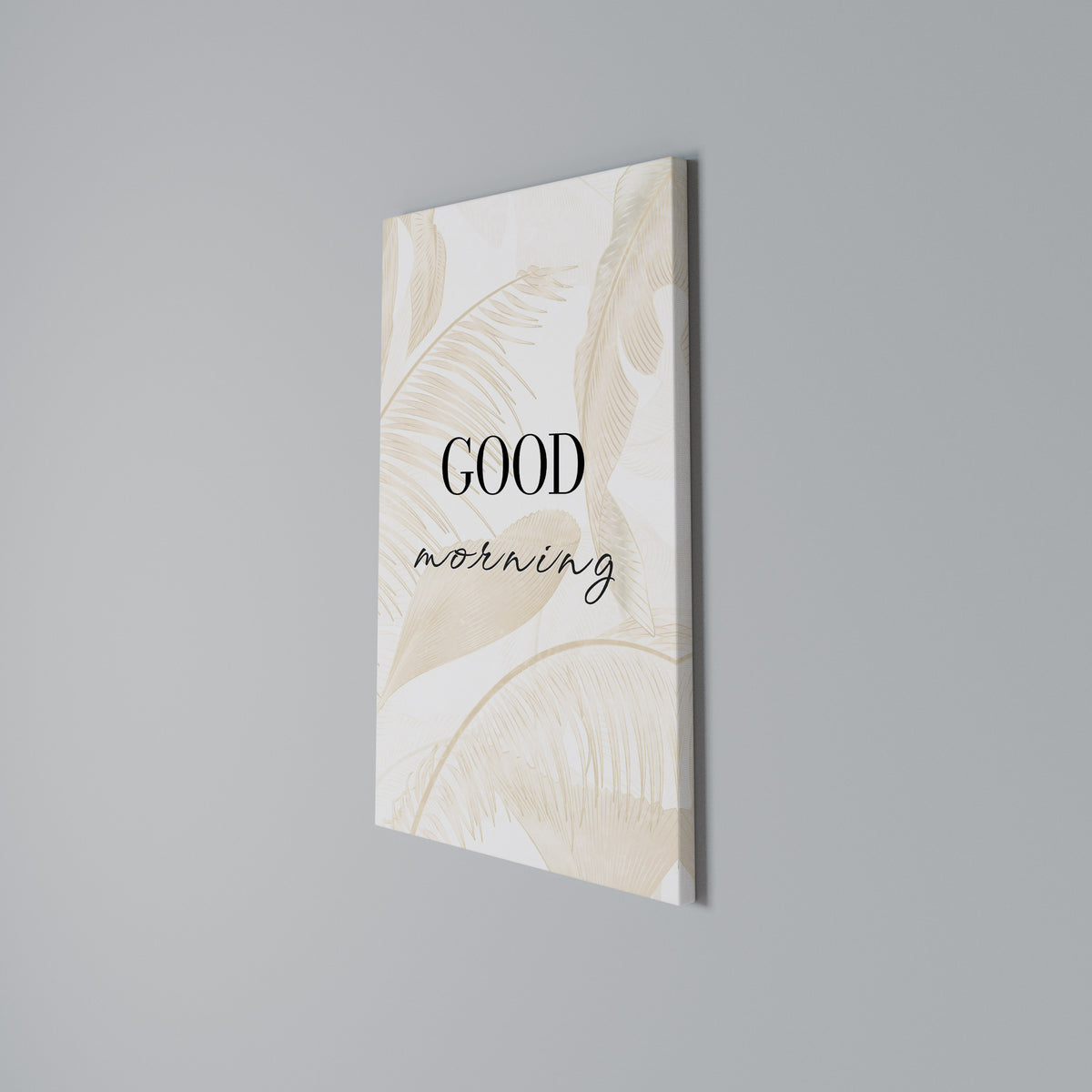 MORNING MIST MAGIC Vertical Canvas Print