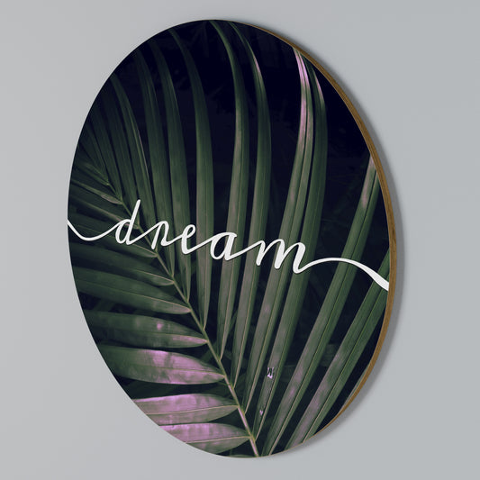 LUSH DREAMSCAPE Kulatá nástěnná dekorace