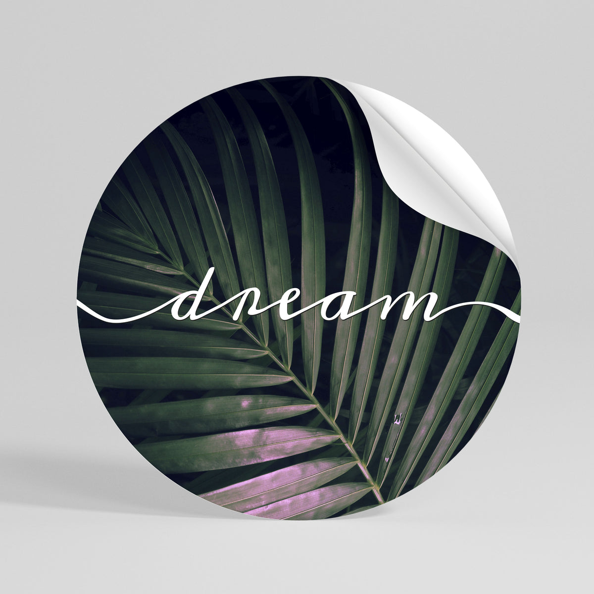 LUSH DREAMSCAPE Kulatá samolepka