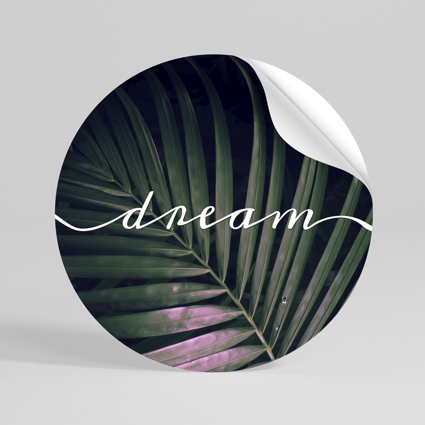 LUSH DREAMSCAPE Kulatá samolepka