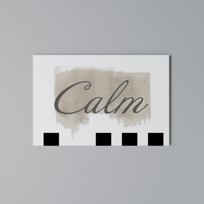 STILLNESS IN ART Horizontal Canvas Print