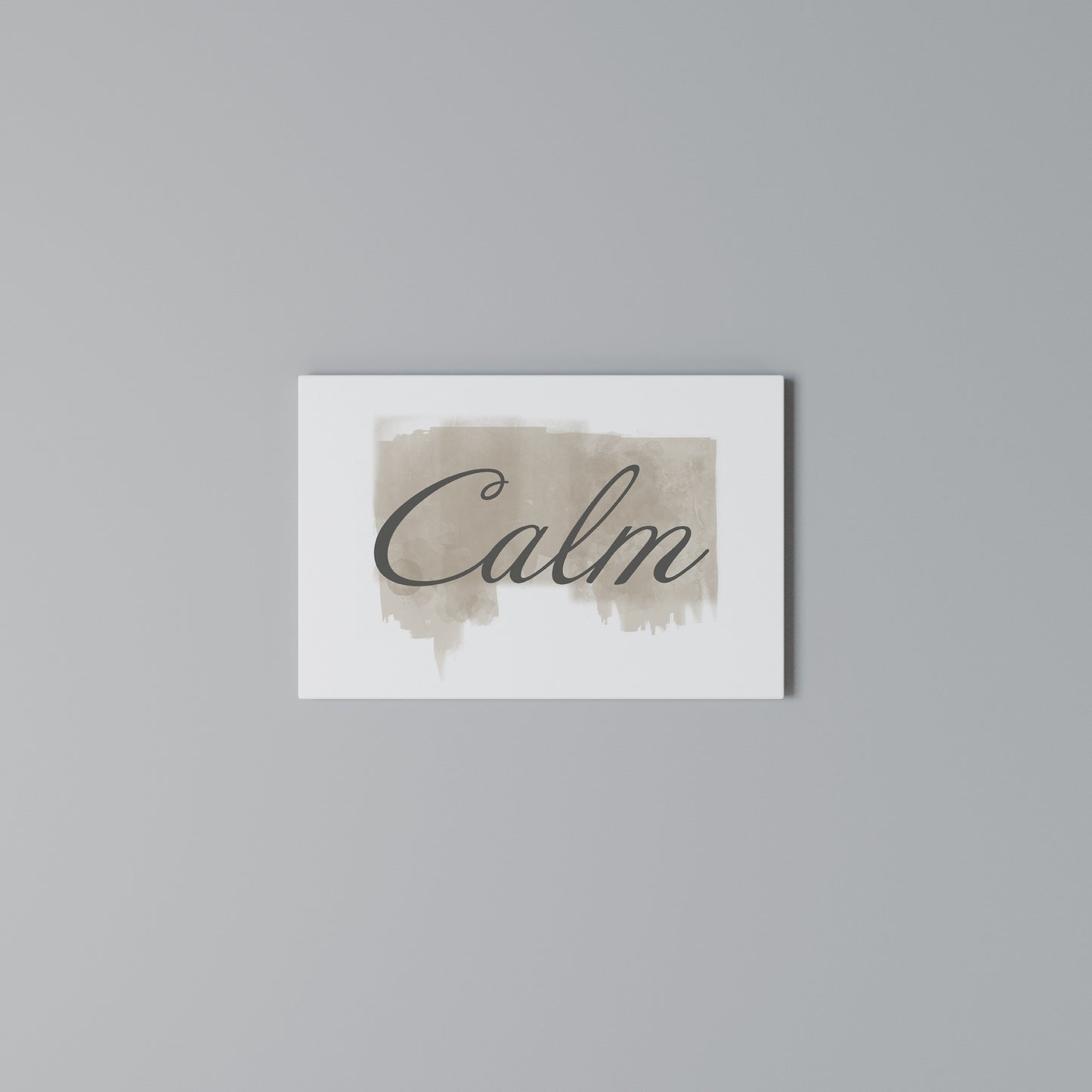 STILLNESS IN ART Horizontal Canvas Print
