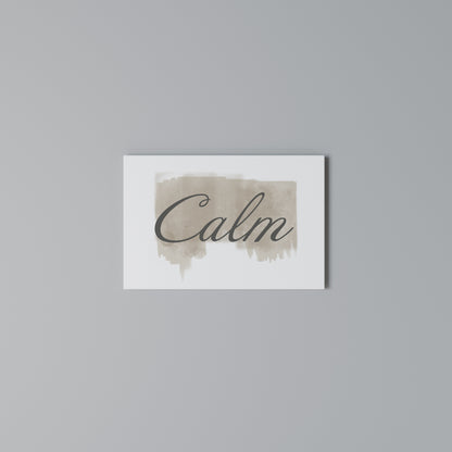 STILLNESS IN ART Horizontal Canvas Print