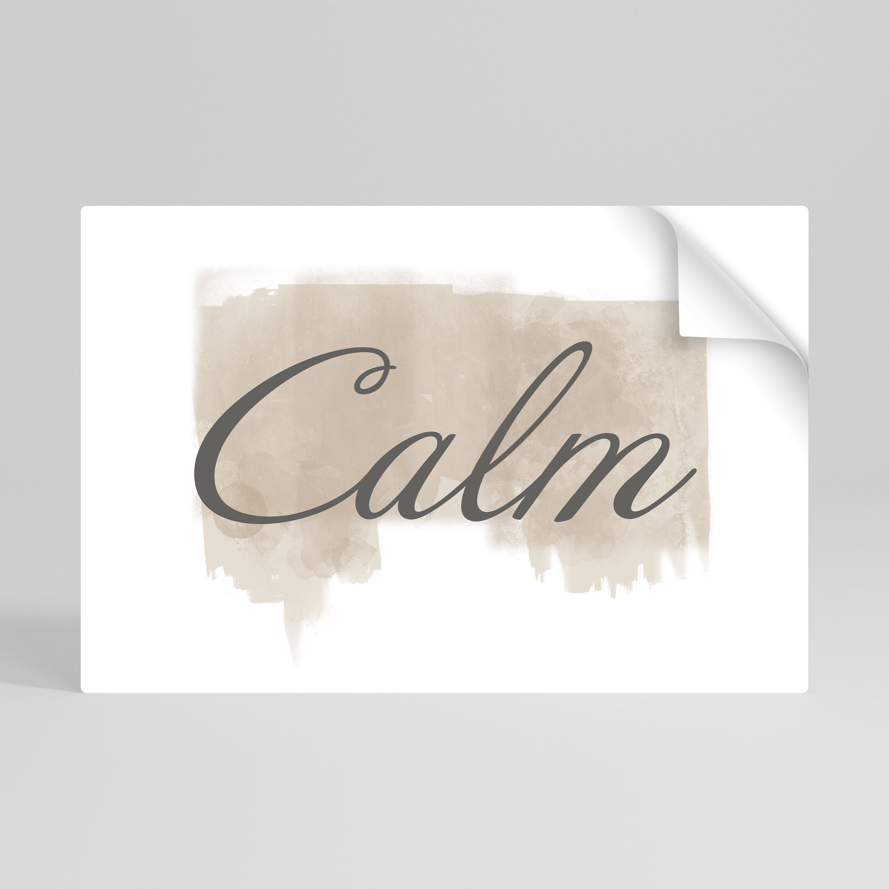 STILLNESS IN ART Vodorovný samolepicí plakát