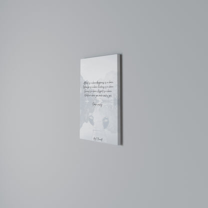 CHOICES IN REFLECTION Vertical Canvas Print