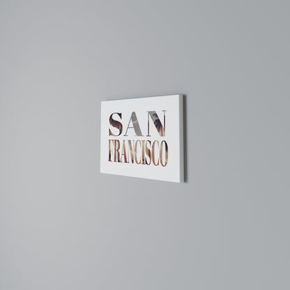 SAN FRANCISCO Horizontal Canvas Print