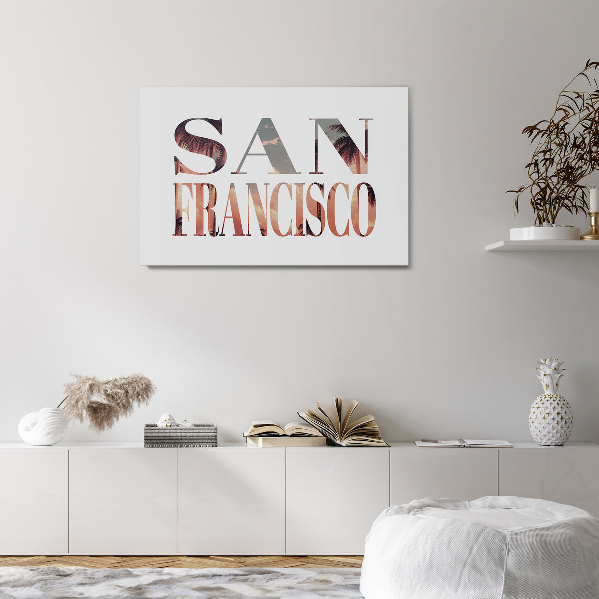 SAN FRANCISCO Horizontal Canvas Print
