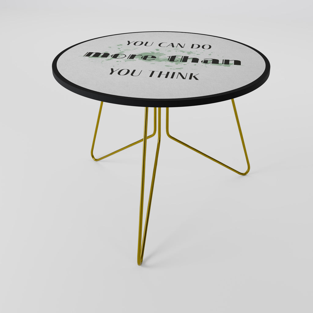 BELIEVE AND ACHIEVE Coffee Table