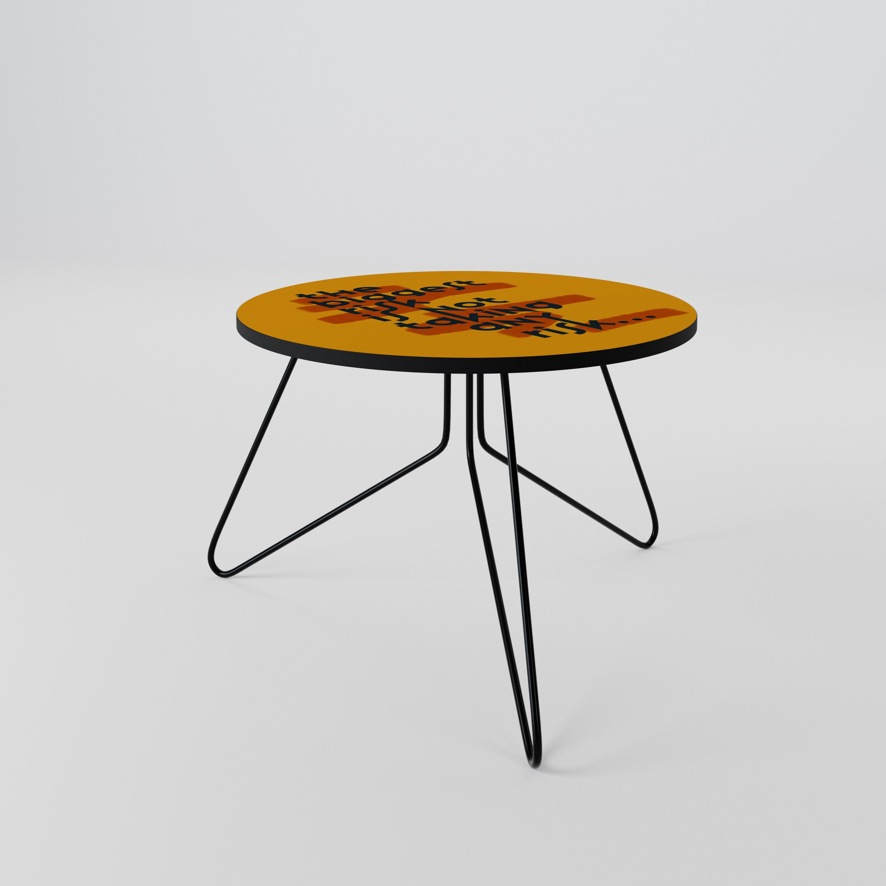 THE BIGGEST RISK Konferenční stolek