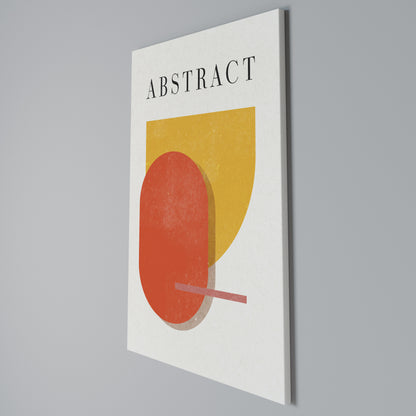 PLAYFUL COMPOSITION Vertical Canvas Print