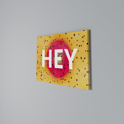 HEY THERE Horizontal Canvas Print