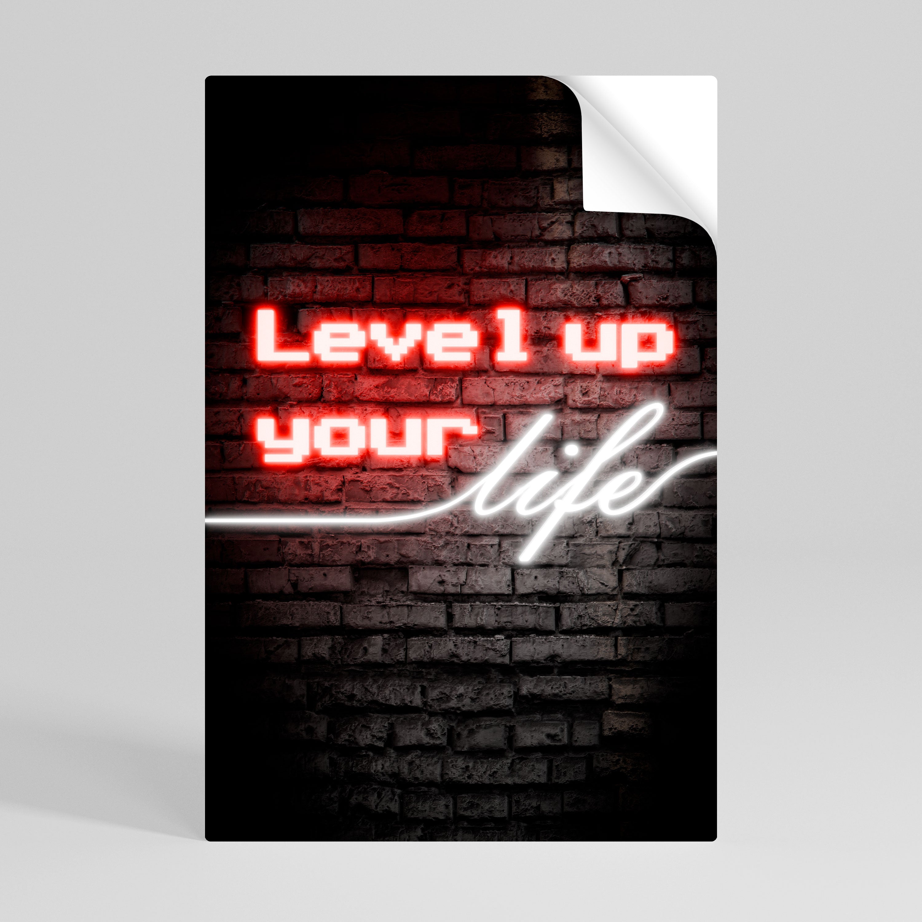 IGNITE YOUR ASPIRATIONS Svislý samolepicí plakát