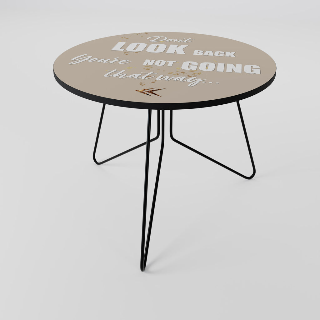 MOVE FORWARD BRAVELY Coffee Table