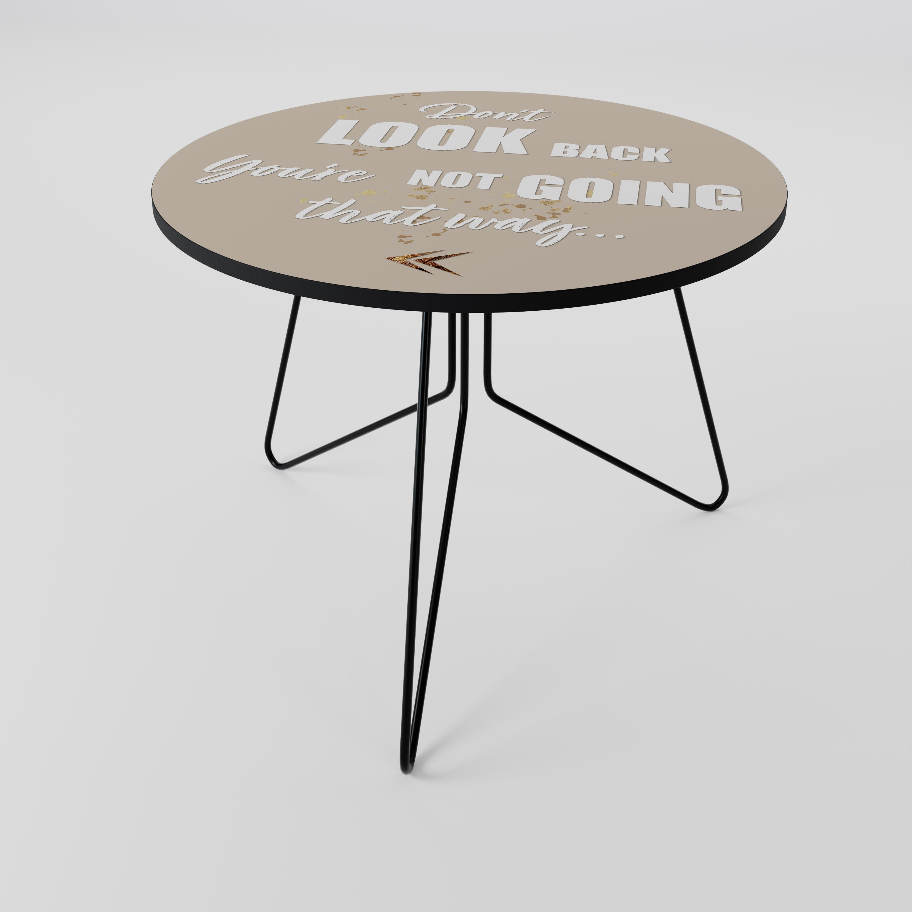 MOVE FORWARD BRAVELY Coffee Table