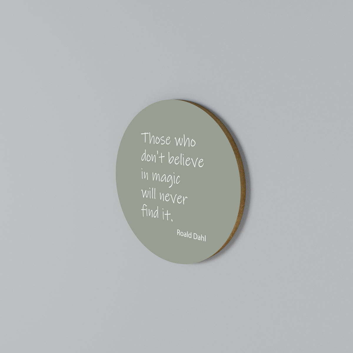 MAGIC OF BELIEF Kulatá nástěnná dekorace