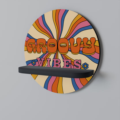 RADIANT GROOVY VIBES Designová police